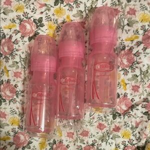 Dr. Brown's Pink Baby Bottles Set set of three (4oz)